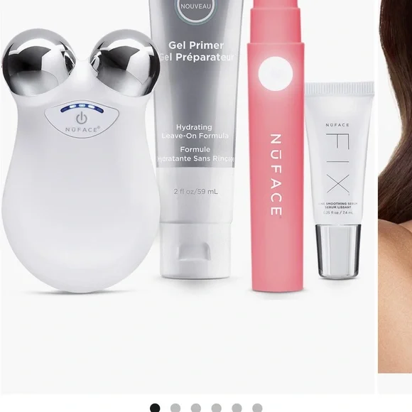 NuFace Fix & Mini-Facial Toning Kit w/Gel Primer & Line smoothing serum - Picture 5 of 5